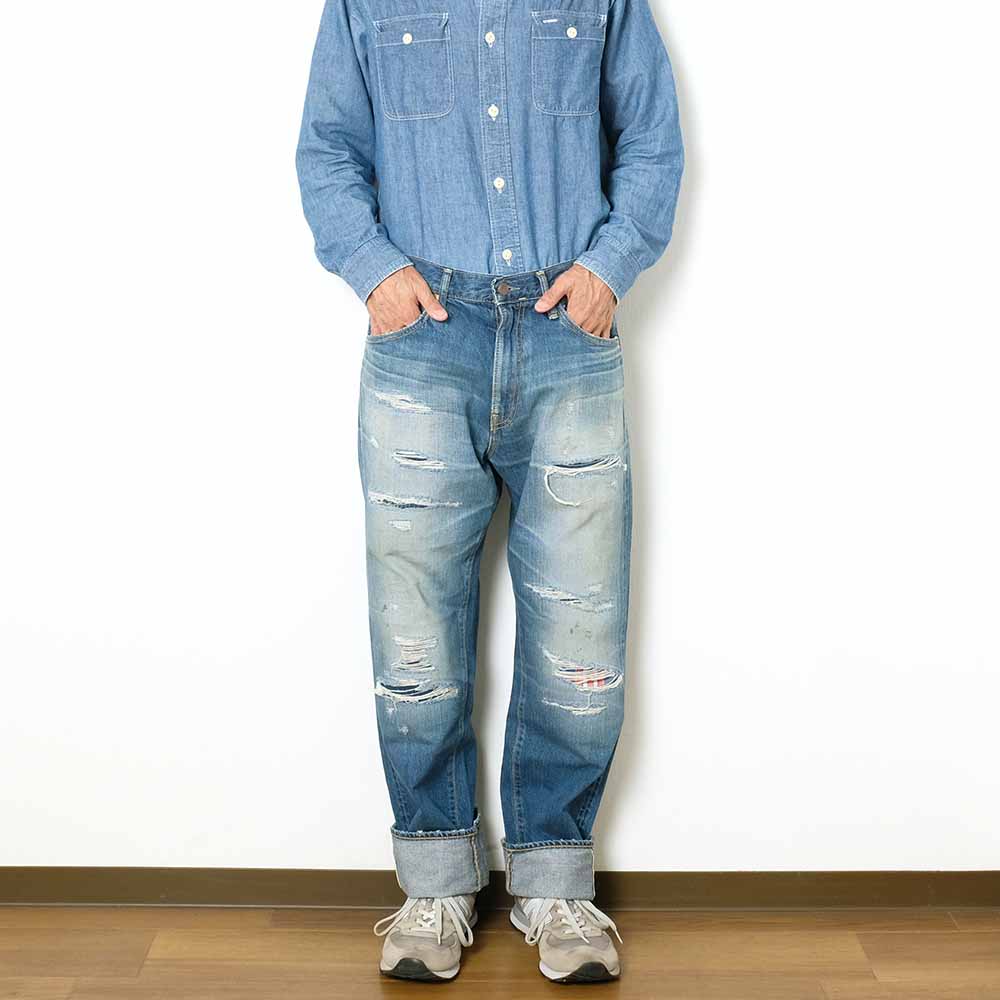 BIG JOHN - SL VINTAGE REGULAR STRAIGHT - LABO REMAKE - M102SL-355R