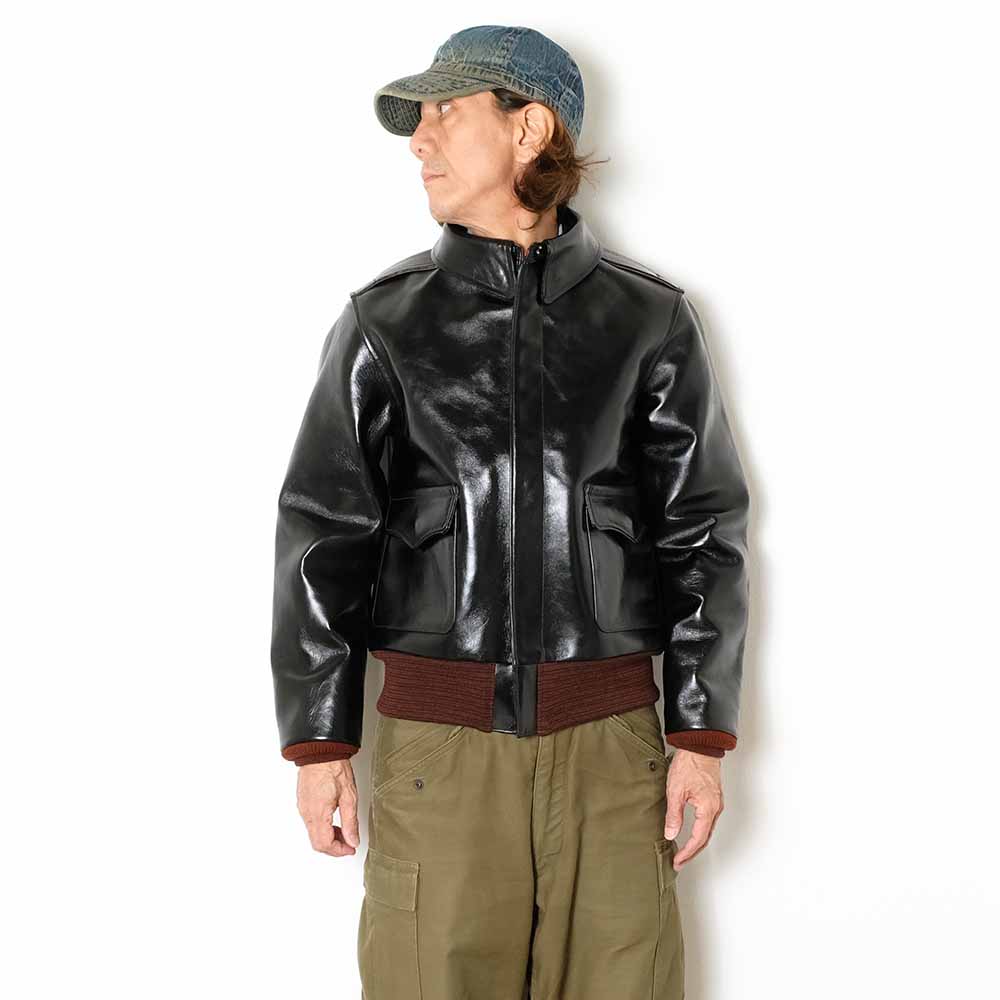 BUZZ RICKSON'S - HINOYA Special Order - Type A-2 BLACK - BR80683HY