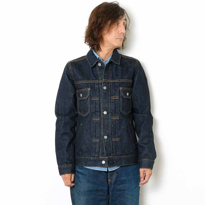 Pure Blue Japan - 14oz. Denim - Type2 jacket - 6113
