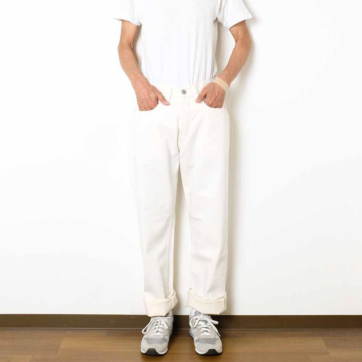 SUGAR CANE - 13oz. WHITE DENIM - 1947 MODEL - REGULAR STRAIGHT - SC42560