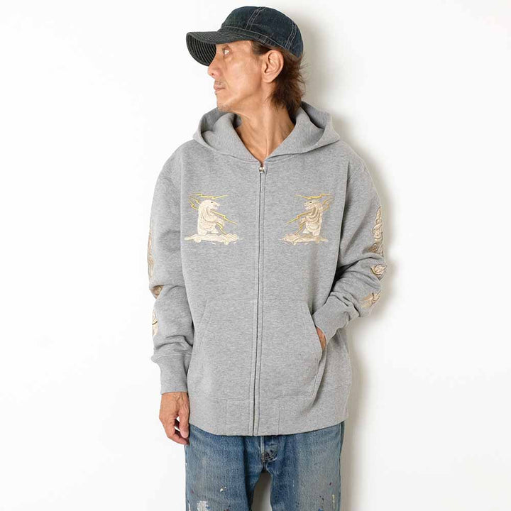 TAILOR TOYO - SUKA ZIP PARKA EMBROIDERED - ALASKA - TT69652