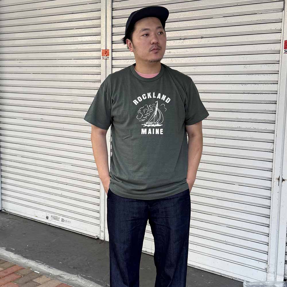 WAREHOUSE - 2ND HAND SERIES - Lot.4064 - S/S T-SHIRTS - ROCKLAND - 4064ROC-25