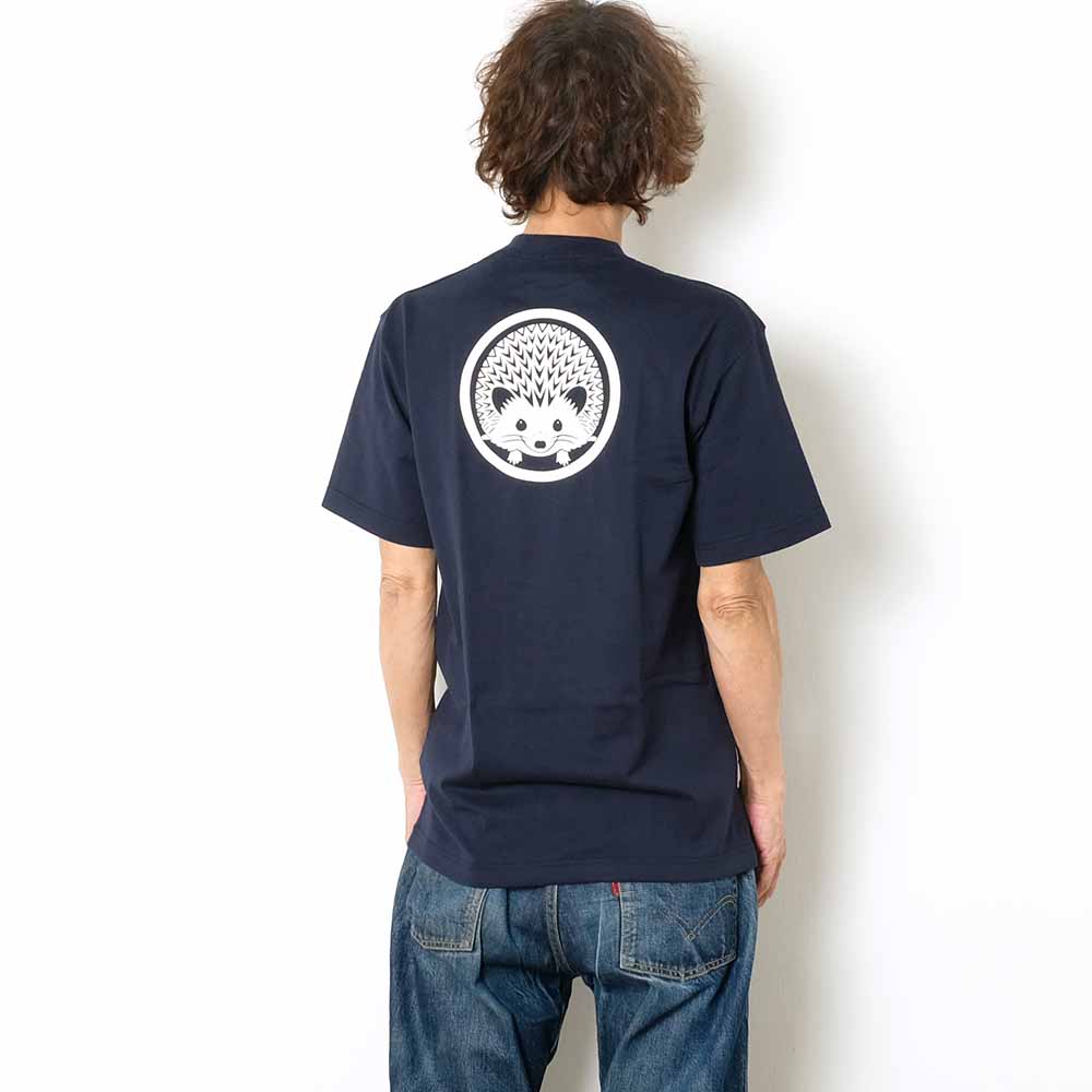 麿紋 - S/S T-SHIRT - ハリネズミ - HARINEZU-M