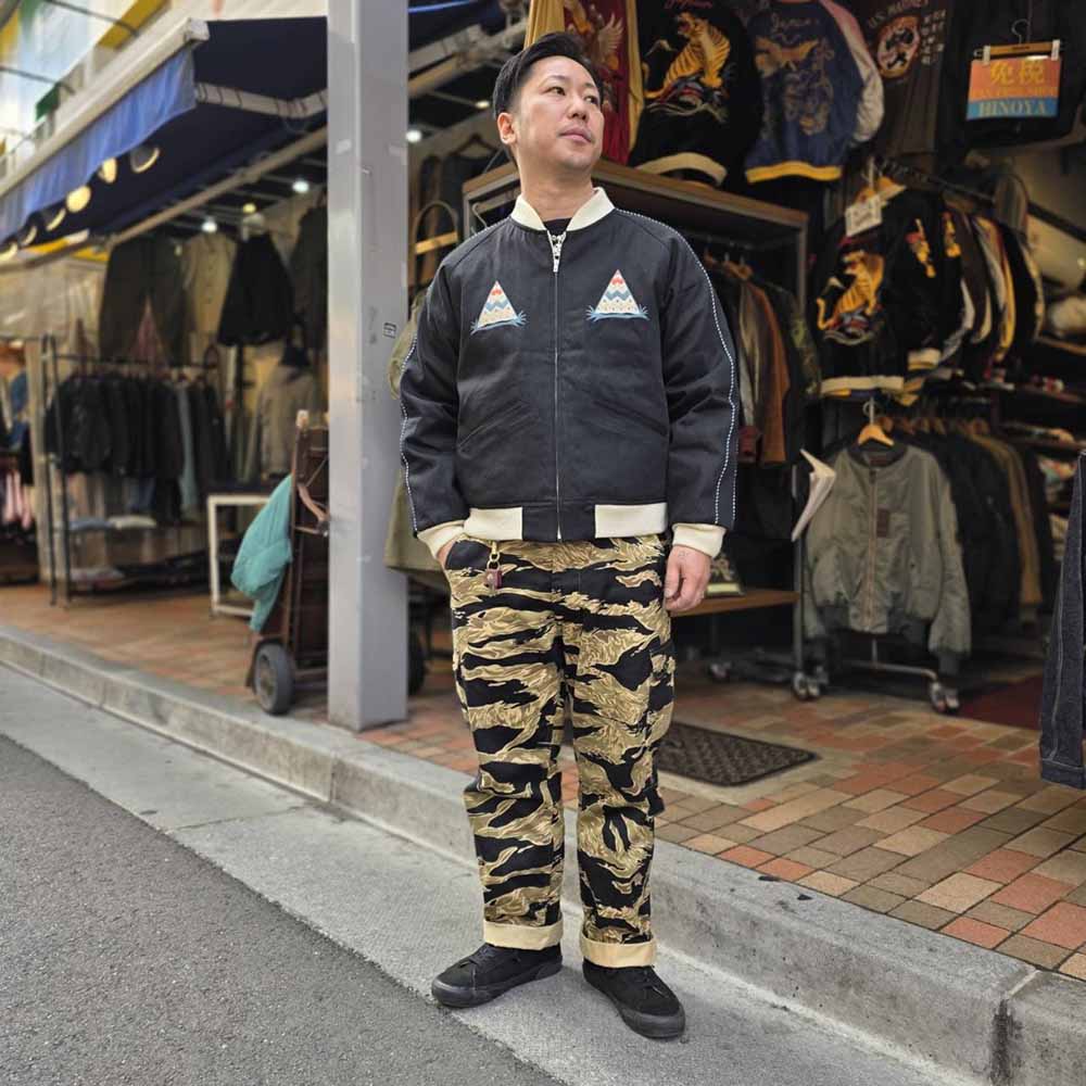 WESTOVERALLS - DENIM SOUVENR JACKET - WOVT-JK01-BW