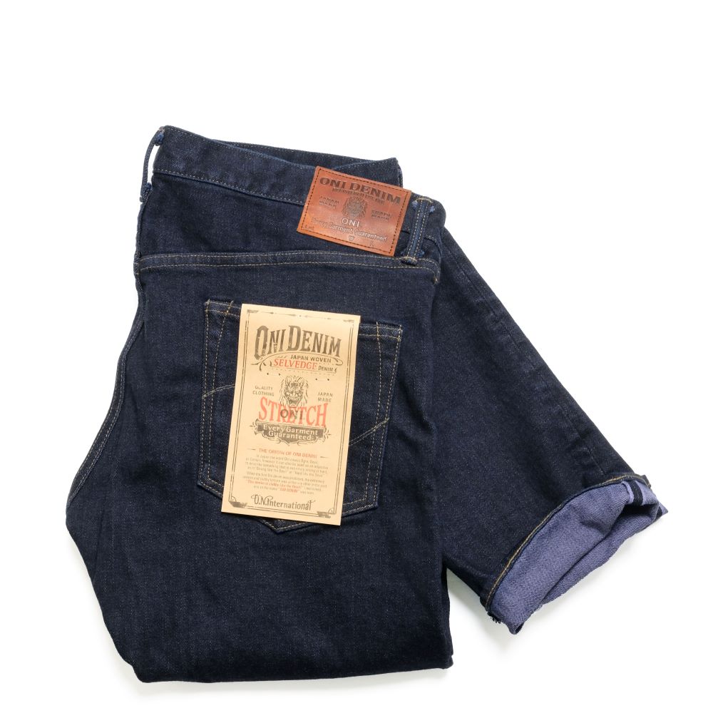 ONI DENIM - Relax Tapered - 15oz Stretch Denim - Violet Topping - ONI-122S