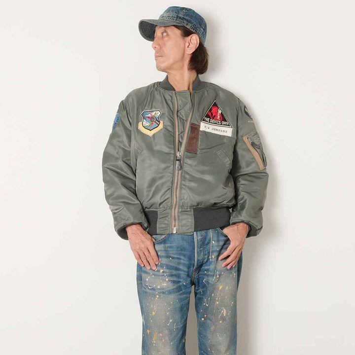 BUZZ RICKSON'S - Type MA-1 - ALBERT TURNER & CO., INC. - 96th BOMB.SQ. - BR15994