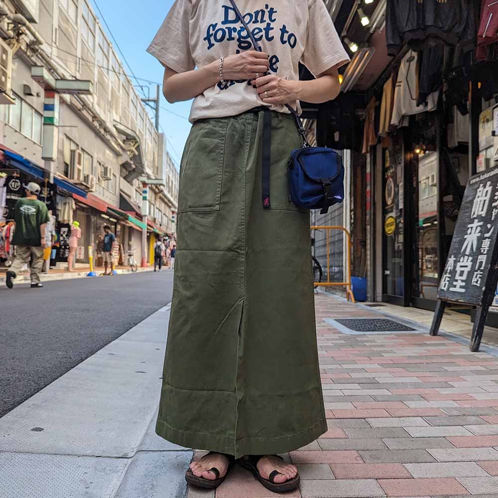 GRAMICCI Lot. G3SW-SK069 LONG BAKER SKIRT G3SW-SK069