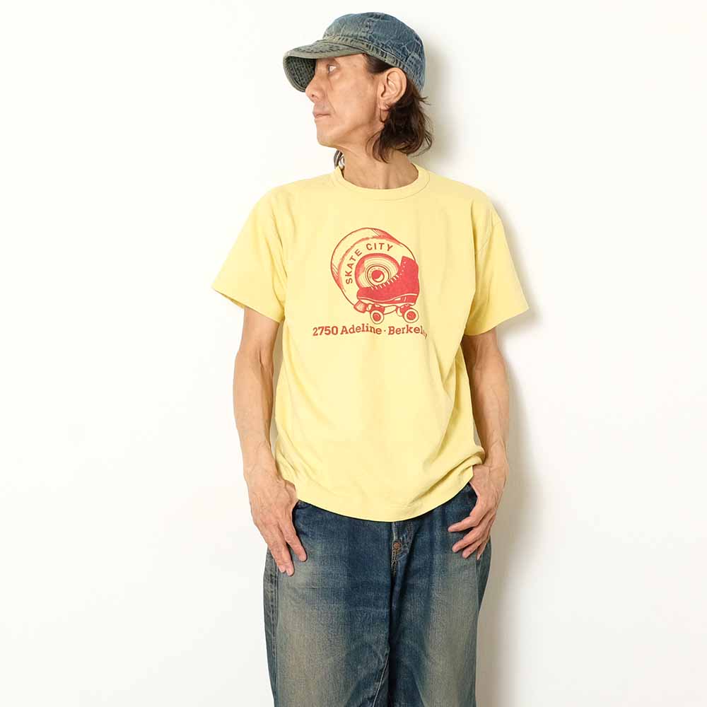 WAREHOUSE - 2ND HAND SERIES - Lot.4064 - S/S T-SHIRTS - SKATE CITY - 4064SKA-26