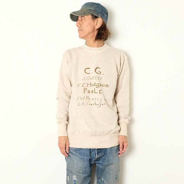 WAREHOUSE - Lot.403 - SET IN FREEDOM SWEATSHIRT - C.G. - 403CG-25