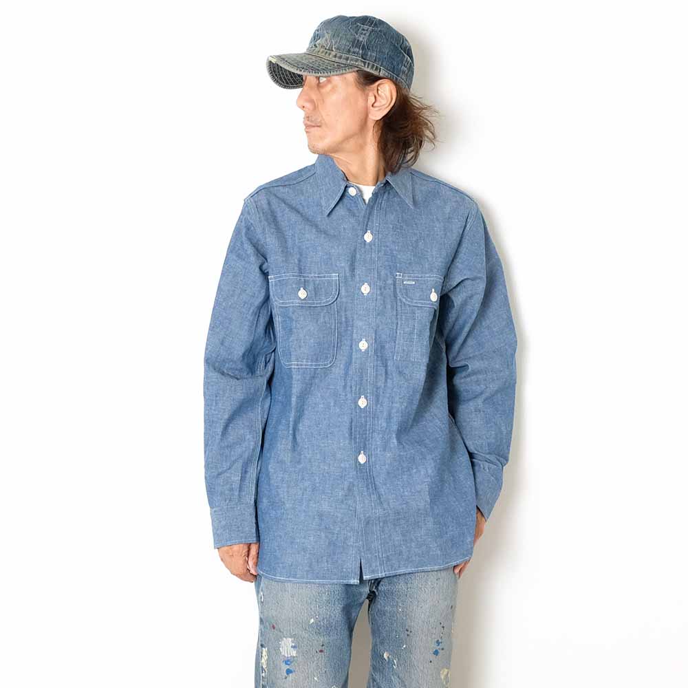 WAREHOUSE - Lot.3048 CHAMBRAY SHIRTS - BIG YANK TYPE - 3048-26