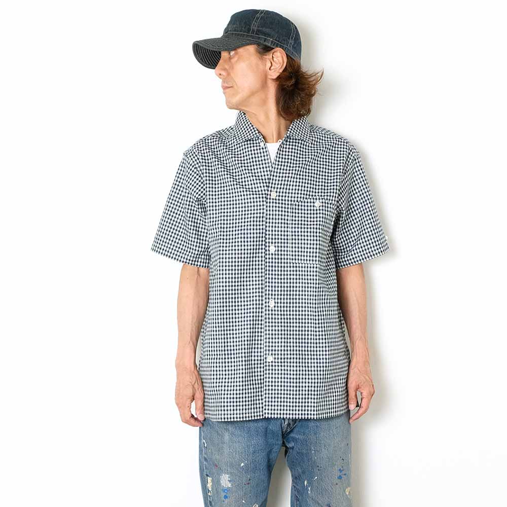 WAREHOUSE - Lot 3091 S/S OPEN COLLAR SHIRTS - 3091G-25