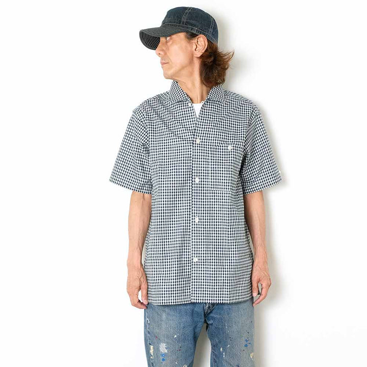 WAREHOUSE - Lot 3091 S/S OPEN COLLAR SHIRTS - 3091G-25