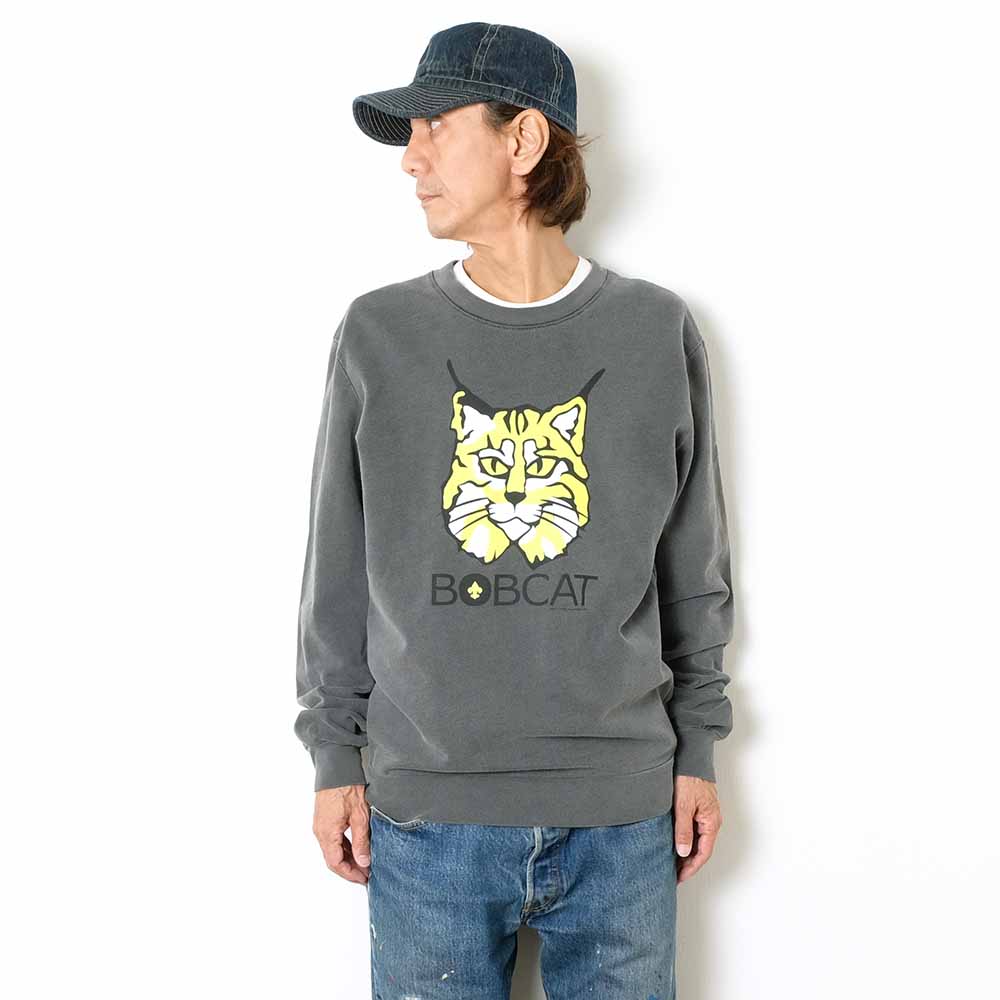 SUNNY SPORTS - THRIFTY LOOK - CREW SWEAT US MADE PIGMENT - BOBCAT - TL24F017