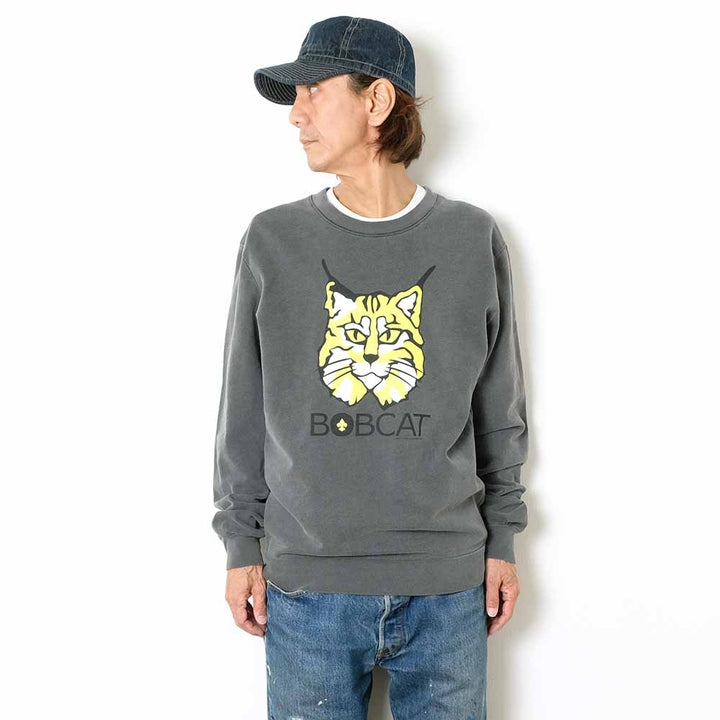 SUNNY SPORTS - THRIFTY LOOK - CREW SWEAT US MADE PIGMENT - BOBCAT - TL24F017
