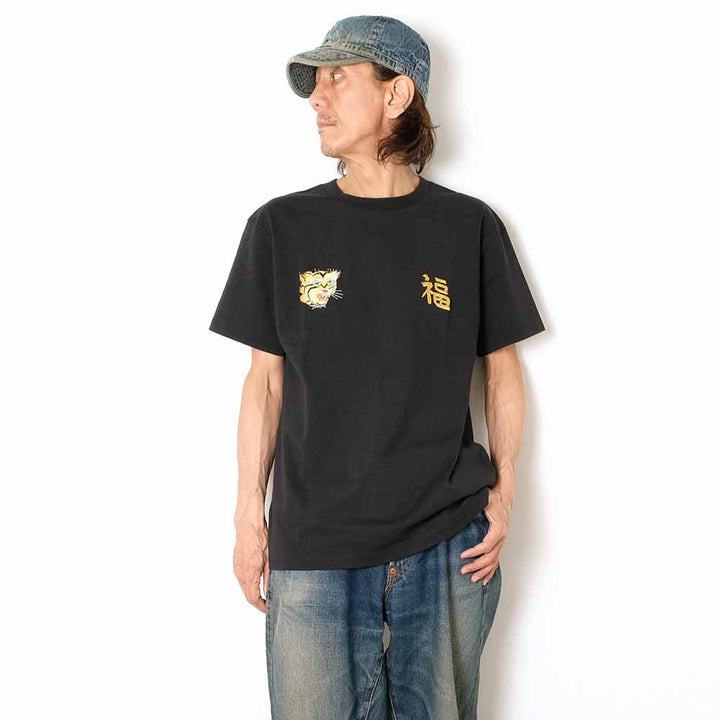 TAILOR TOYO - S/S SUKA T-SHIRT - EMBROIDERED - VIET-NAM - TT79745