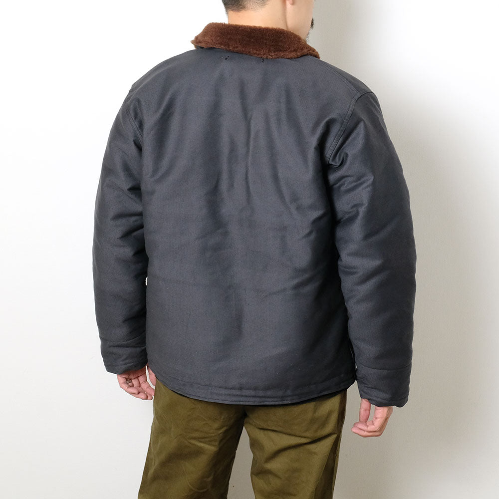 WAREHOUSE - N-1 WINTER JACKET - NAVY BLUE - 2181-23