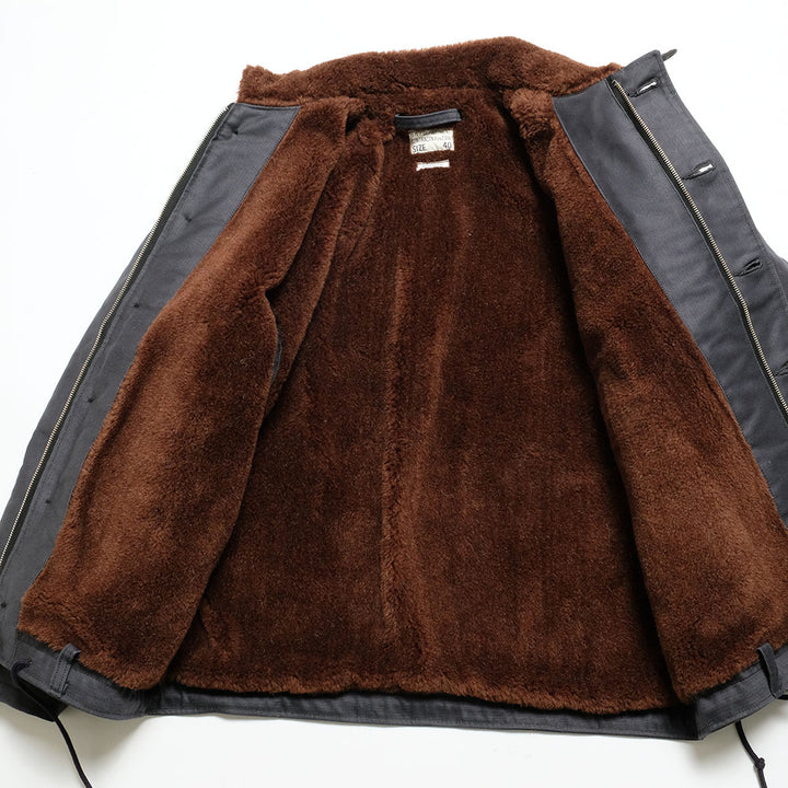 WAREHOUSE - N-1 WINTER JACKET - NAVY BLUE - 2181-23