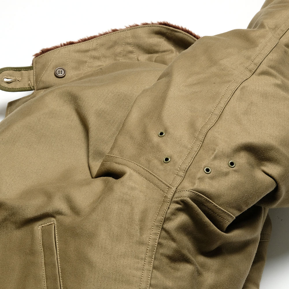 WAREHOUSE - NAF1168 N-1 WINTER JACKET - KHAKI - 2181-23