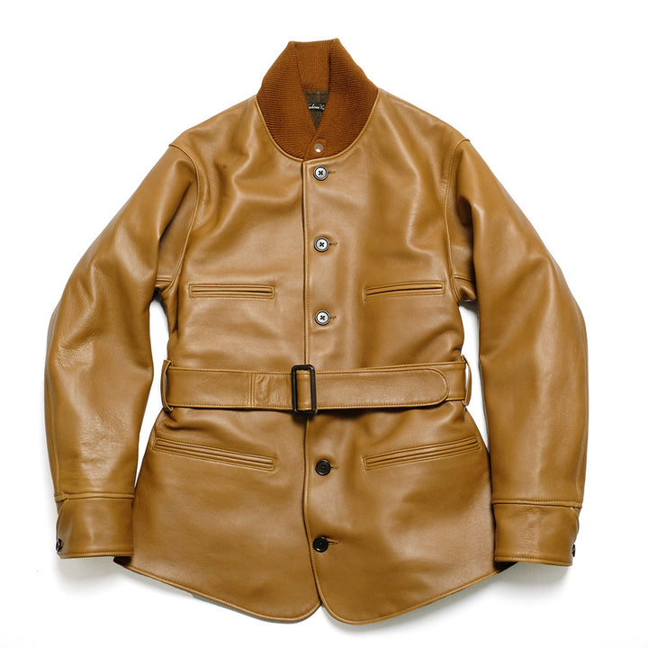 WAREHOUSE - ONE OF THE BEST - LEATHER COAT - 2204