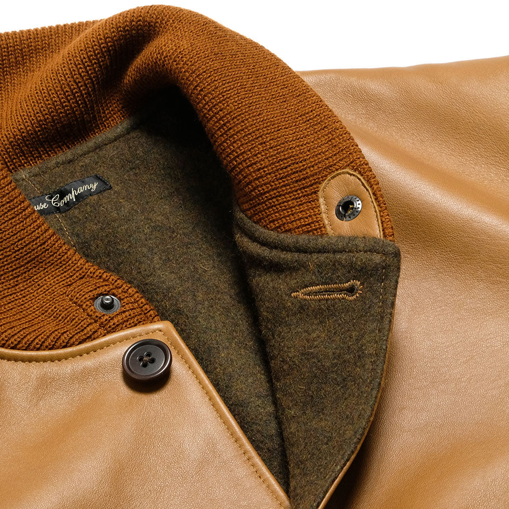 WAREHOUSE - ONE OF THE BEST - LEATHER COAT - 2204