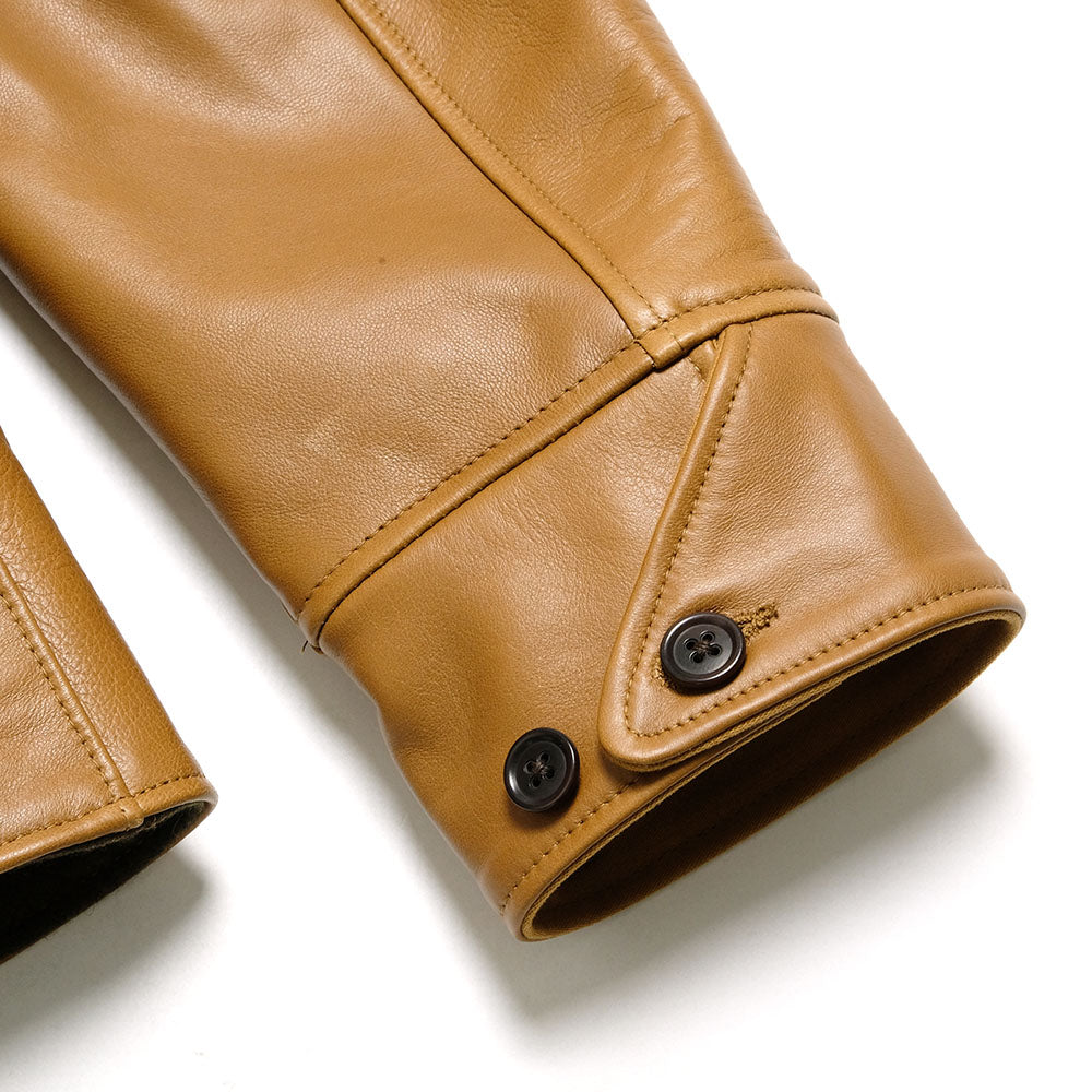 WAREHOUSE - ONE OF THE BEST - LEATHER COAT - 2204