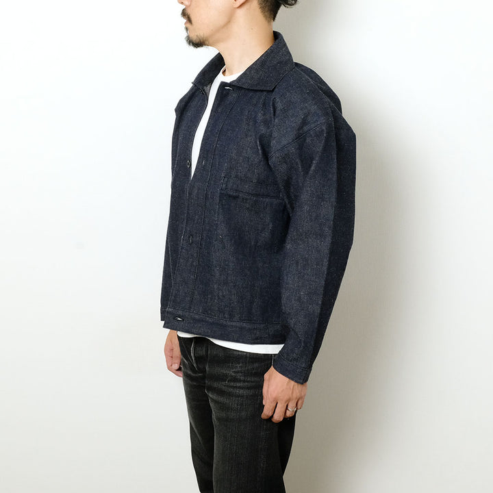 WAREHOUSE - Lot 2231 1900’S INDIGO BLUE BLOUSE - 2231-1900