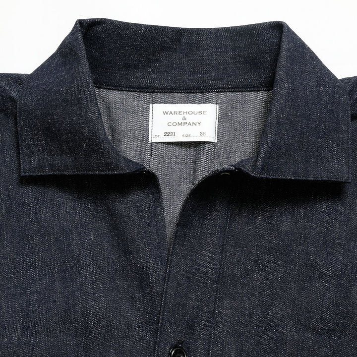 WAREHOUSE - Lot 2231 1900’S INDIGO BLUE BLOUSE - 2231-1900