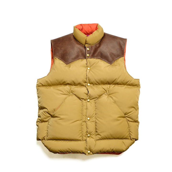 WAREHOUSE × Rocky Mountain Featherbed - NYLON DOWN VEST - 2234RM-25