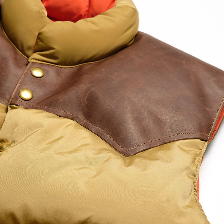 WAREHOUSE × Rocky Mountain Featherbed - NYLON DOWN VEST - 2234RM-25