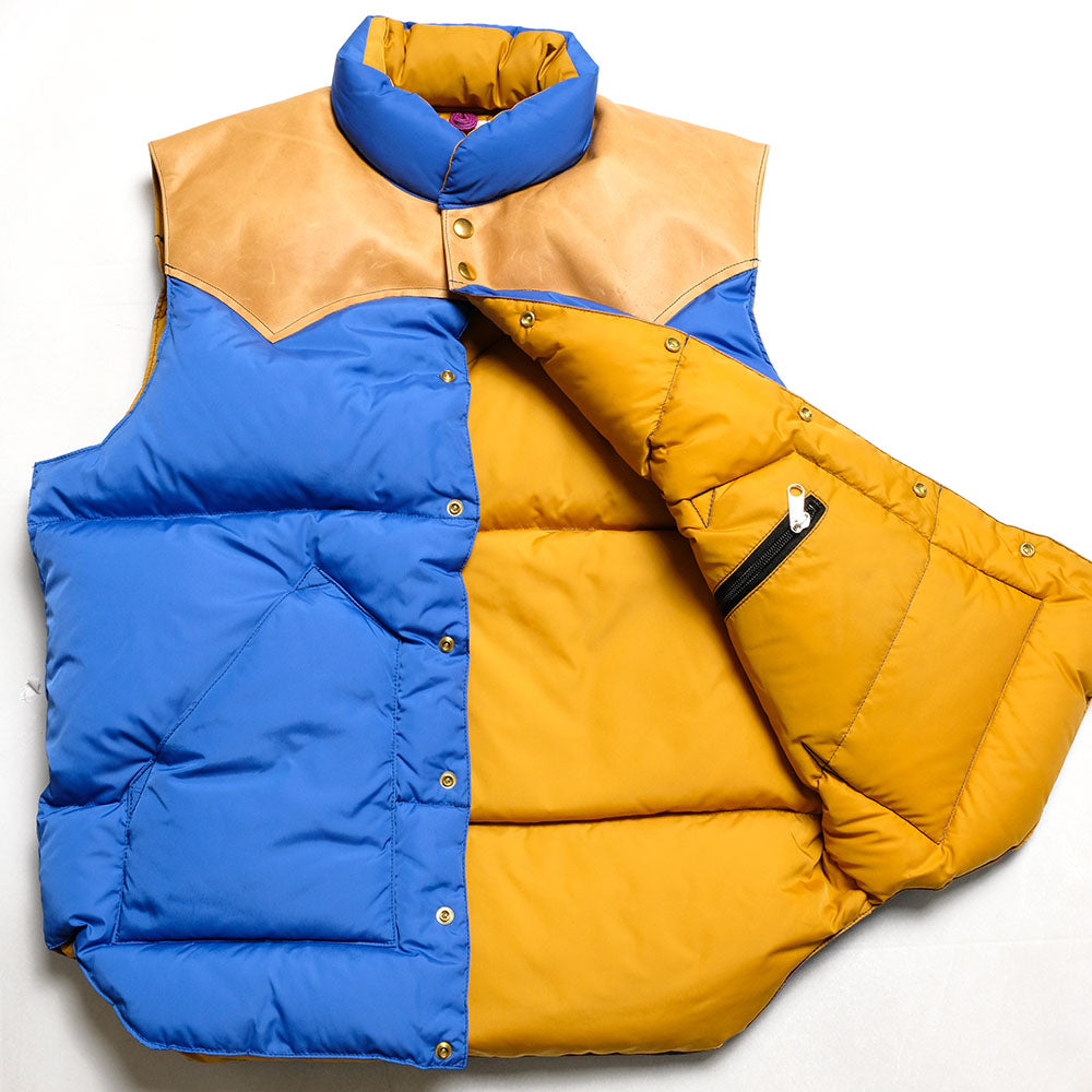 WAREHOUSE × Rocky Mountain Featherbed - NYLON DOWN VEST - 2234RM-25