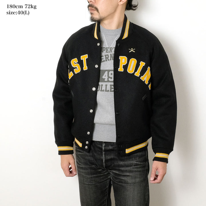 WAREHOUSE - 1950’S ARMY VARSITY JACKET - 2239AP-25