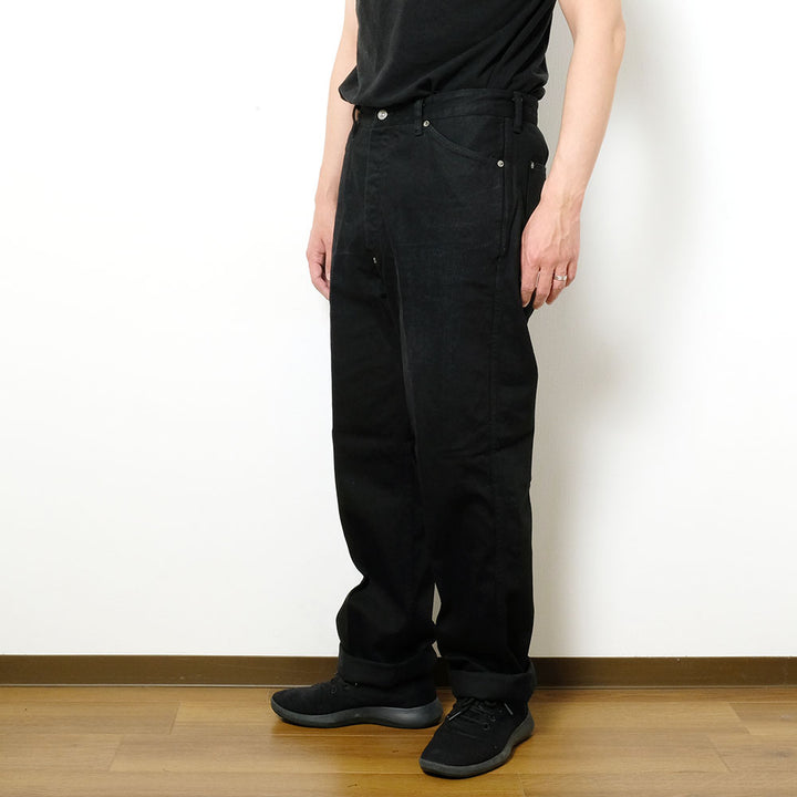 OLD JOE BRAND - FLAT-BACK JEAN TROUSER 946 - FADE BLACK - 241OJ-PT05