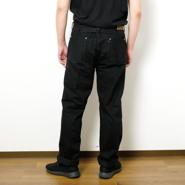 OLD JOE BRAND - FLAT-BACK JEAN TROUSER 946 - FADE BLACK - 241OJ-PT05