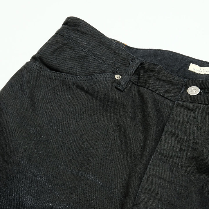 OLD JOE BRAND - FLAT-BACK JEAN TROUSER 946 - FADE BLACK - 241OJ-PT05