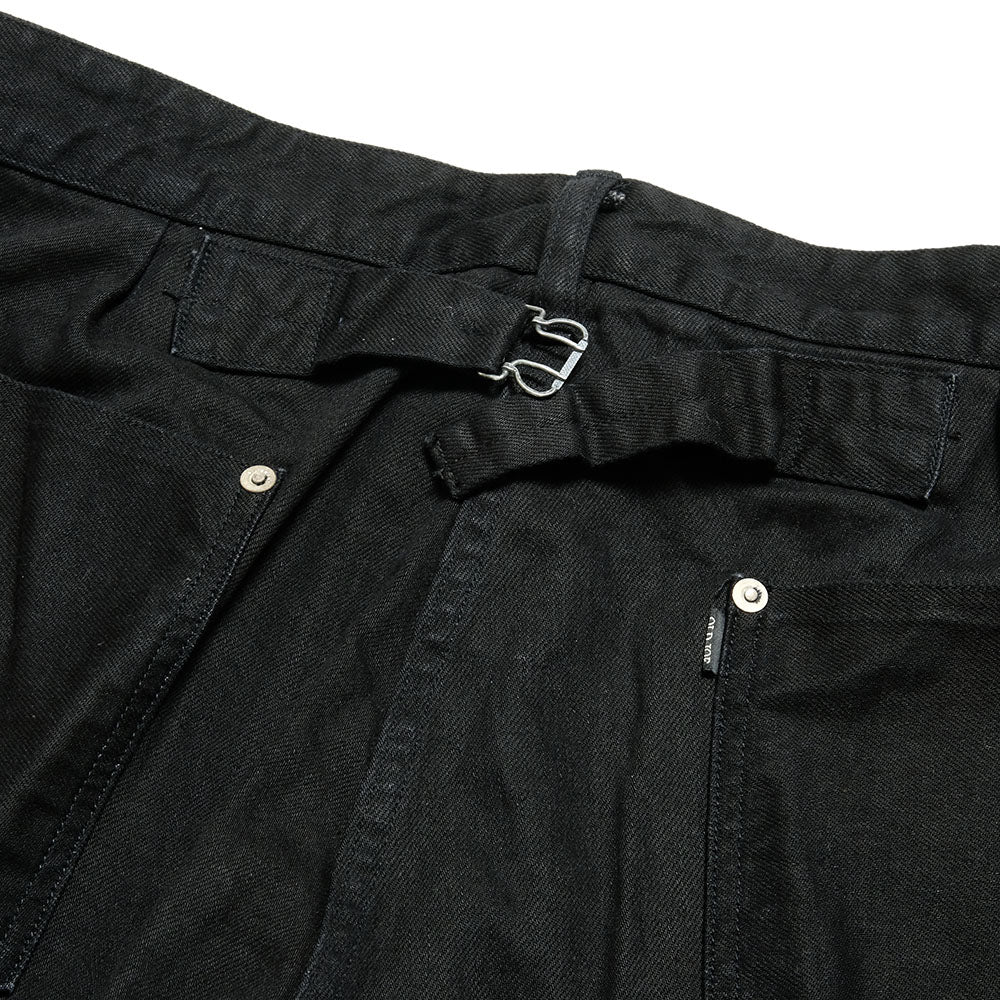 OLD JOE BRAND - FLAT-BACK JEAN TROUSER 946 - FADE BLACK - 241OJ-PT05