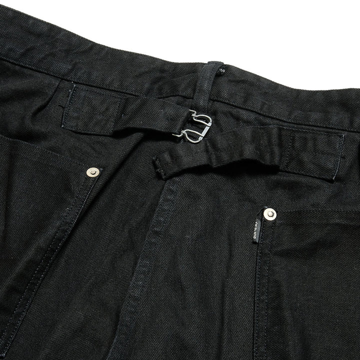 OLD JOE BRAND - FLAT-BACK JEAN TROUSER 946 - FADE BLACK - 241OJ-PT05