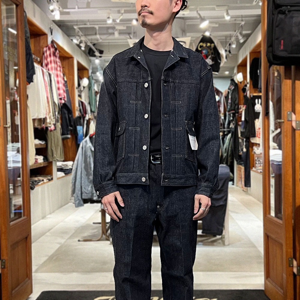 OLD JOE BRAND - LOWER FLAP POCKET JEAN JACKET - 241OJ-JK13