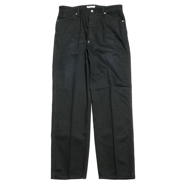 OLD JOE BRAND - FLAT-BACK JEAN TROUSER 946 - FADE BLACK - 241OJ-PT05