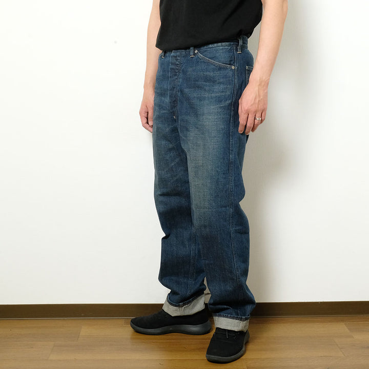 OLD JOE BRAND - FLAT-BACK JEAN TROUSER 946 - FADE INDIGO - 241OJ-PT05