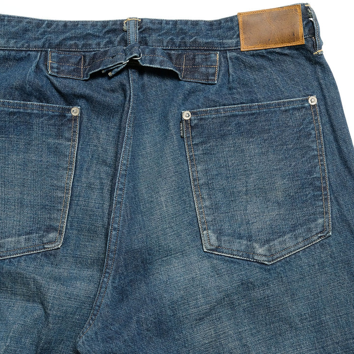 OLD JOE BRAND - FLAT-BACK JEAN TROUSER 946 - FADE INDIGO - 241OJ-PT05