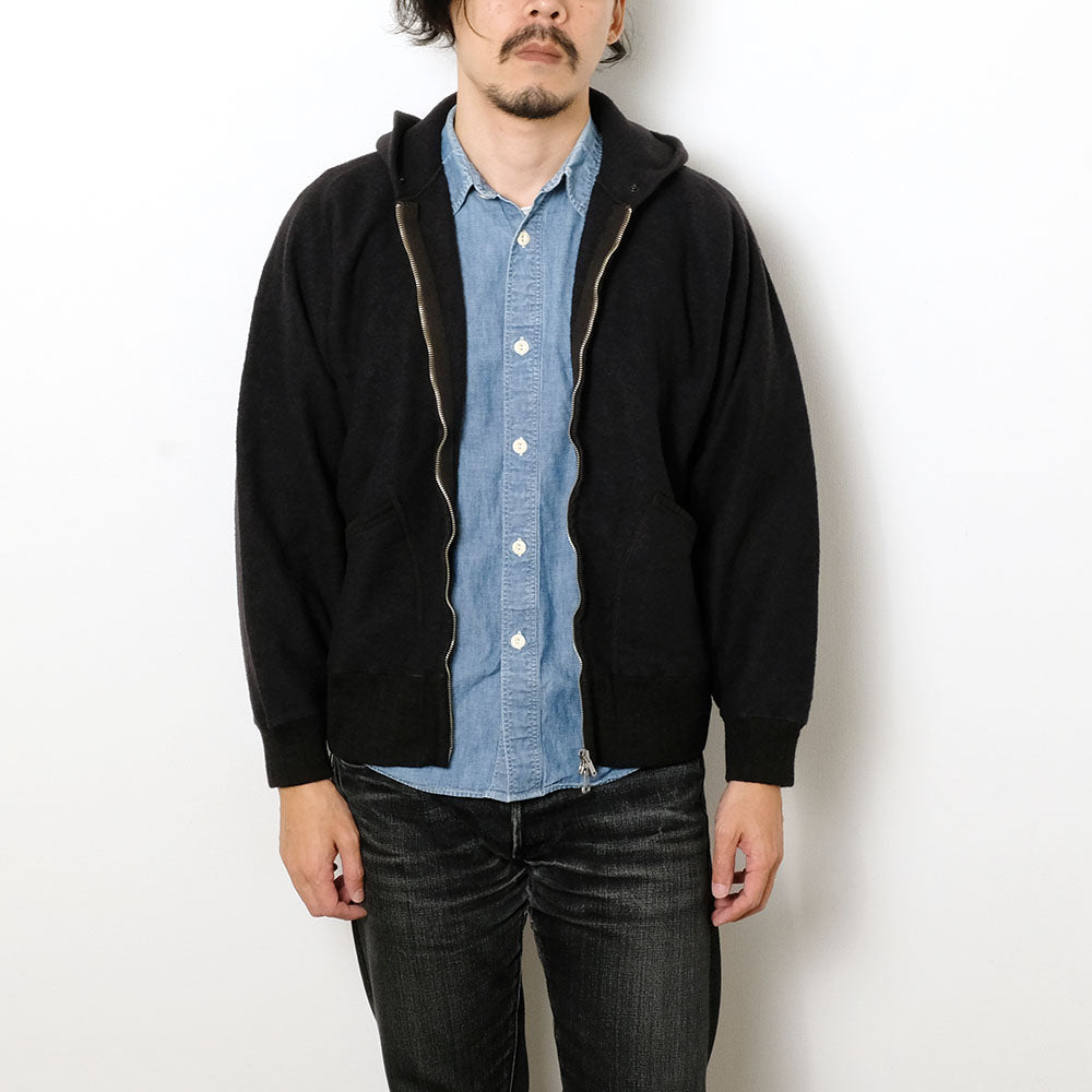 OLD JOE BRAND - ZIP-FRONT ATHLETIC HOODIE - 252OJ-CT06