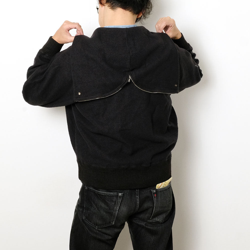 OLD JOE BRAND - ZIP-FRONT ATHLETIC HOODIE - 252OJ-CT06