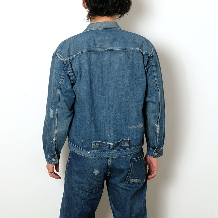 OLD JOE BRAND - ONE POCKET JEAN JACKET (SCAR FACE &amp; PAINT) - 252OJ-JK29