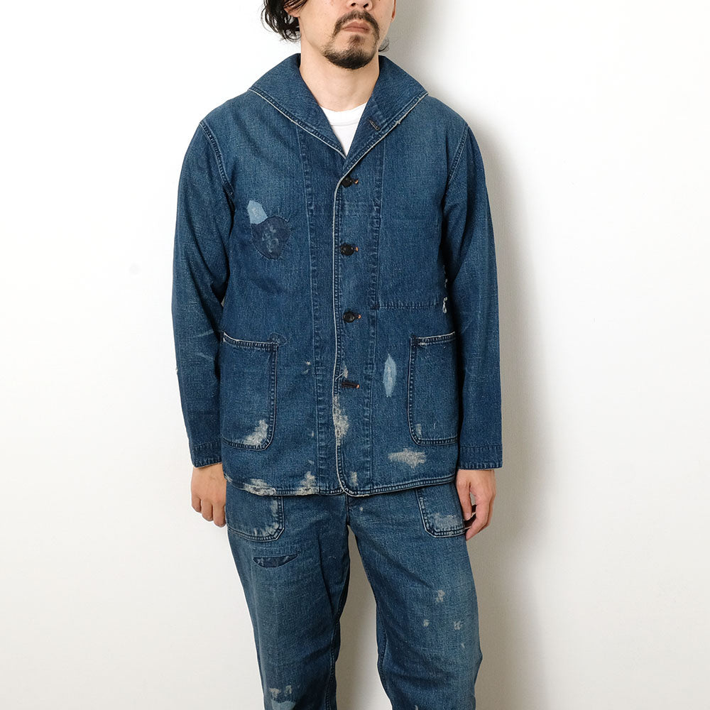 ジャケット・アウター OLD JOE SAILOR COLLAR CHORE JACKET 40 OLD JOE BRAND - SAILOR COLLAR CHORE JACKET (SCAR FACE) - 252OJ
