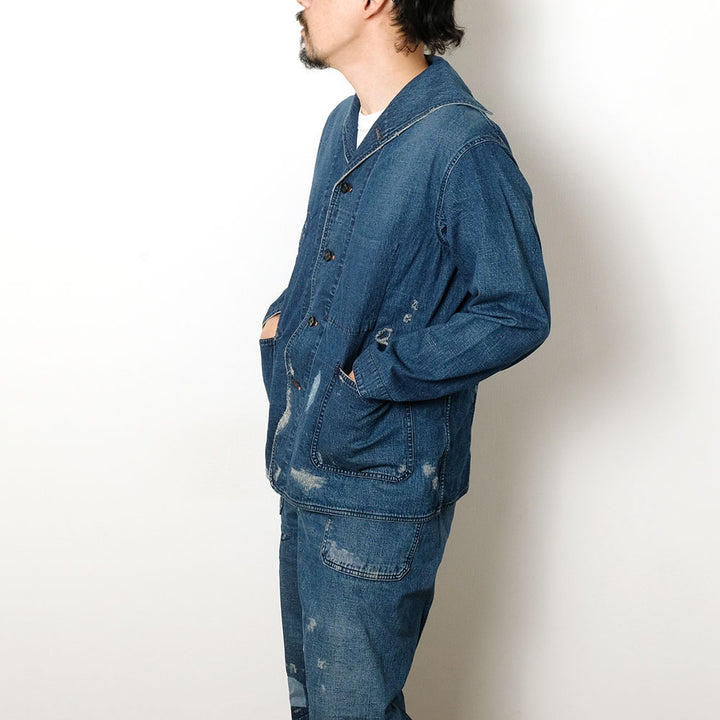 OLD JOE BRAND - SAILOR COLLAR CHORE JACKET (SCAR FACE) - 252OJ-JK30