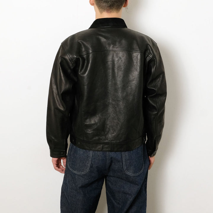OLD JOE BRAND - PATINA HORSE-HIDE ROPER JACKET - 261OJ-JK17