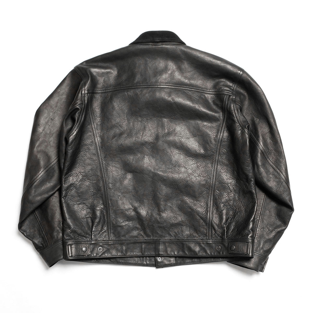 OLD JOE BRAND - PATINA HORSE-HIDE ROPER JACKET - 261OJ-JK17