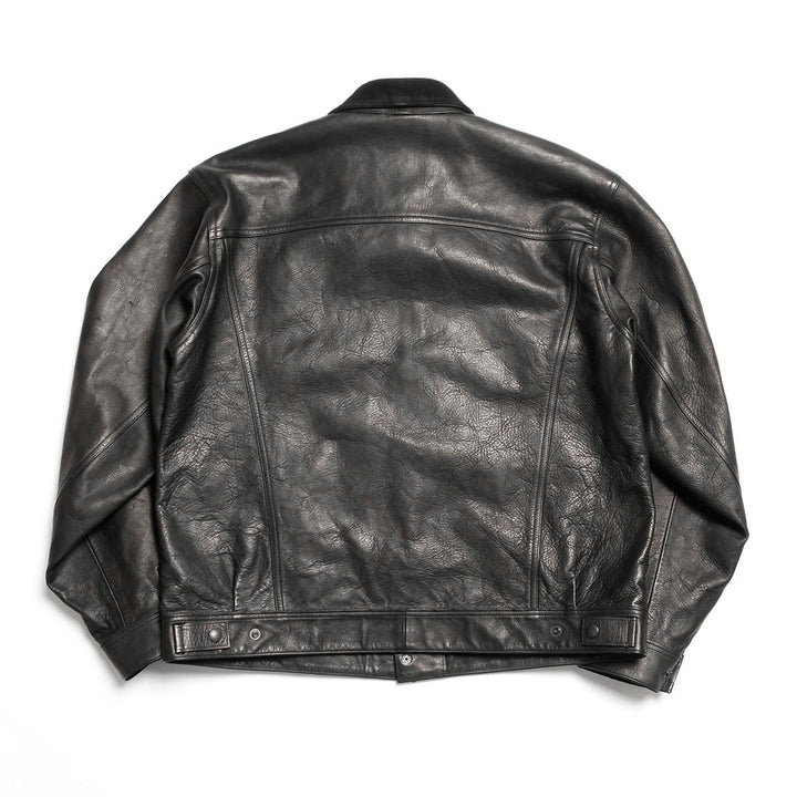 OLD JOE BRAND - PATINA HORSE-HIDE ROPER JACKET - 261OJ-JK17
