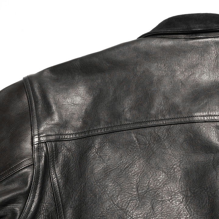 OLD JOE BRAND - PATINA HORSE-HIDE ROPER JACKET - 261OJ-JK17