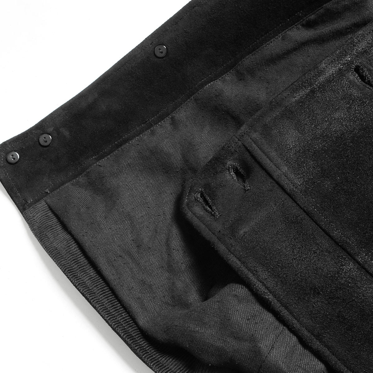 OLD JOE - PATINA HORSE-HIDE COSSAK JACKET (ROUGH-OUT) - 261OJ-JK22